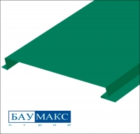 Сайдинг металлический ПЛОСКИЙ Зеленый RAL 6029