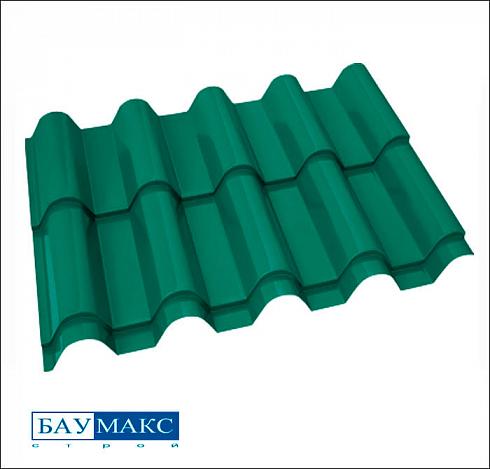Металлочерепица Banga Бирюзовый RAL 5021